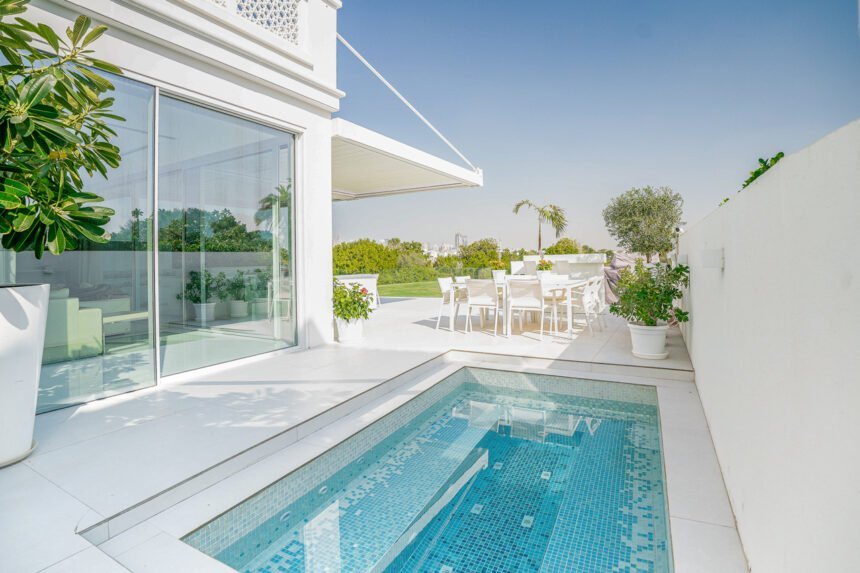 Private swimming pools